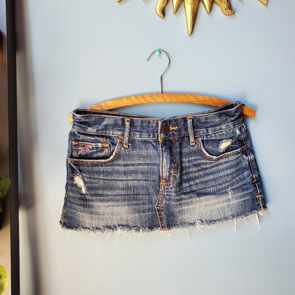 Short Jean Skirt